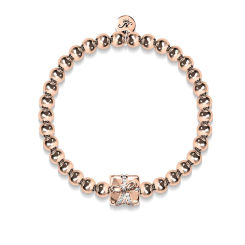 Überraschung | 18 Karat Roségold | Weihnachtsgeschenk aus Kristall